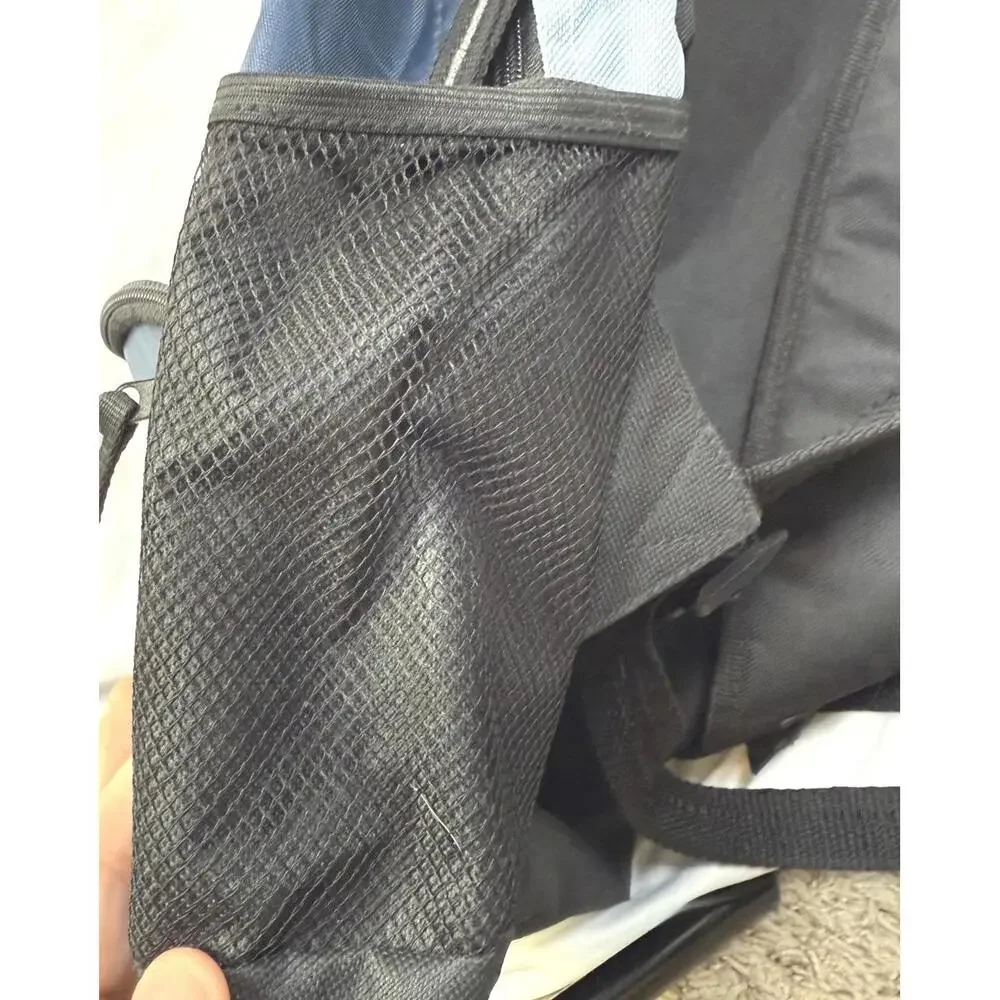 Metropack‎ Blue and Gray Backpack with Front Pocket